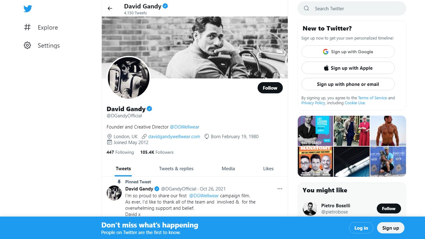 David Gandy (@DGandyOfficial) / Twitter